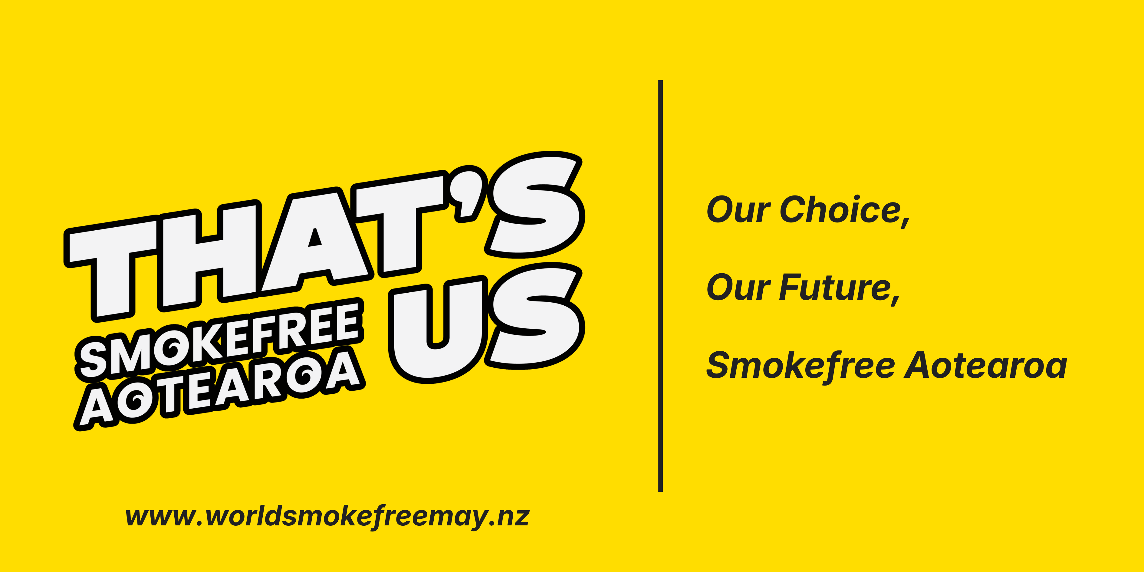 Email banner: Our Choice — Yellow
